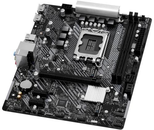 Mainboard ASROCK Intel B760 Express LGA1700 Micro-ATX Memory DDR5 Memory slots 2 2xPCI-Express 3...