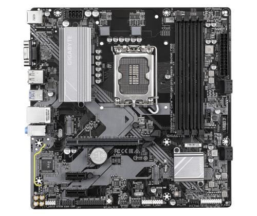 Mainboard GIGABYTE Intel B760 Express LGA1700 Micro-ATX Memory DDR5 Memory slots 4 2xPCI-Express...