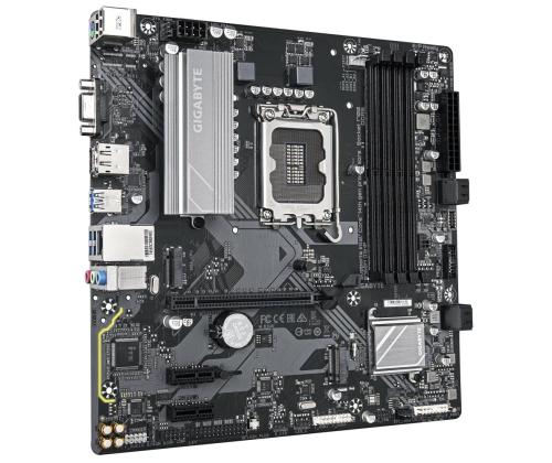 Mainboard GIGABYTE Intel B760 Express LGA1700 Micro-ATX Memory DDR5 Memory slots 4 2xPCI-Express...
