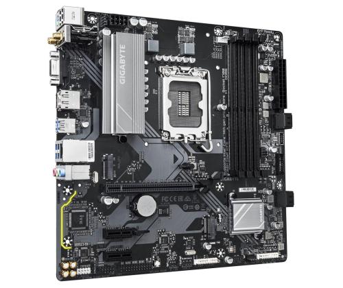 Mainboard GIGABYTE Intel B760 Express LGA1700 Micro-ATX Memory DDR5 Memory slots 4 2xPCI-Express...