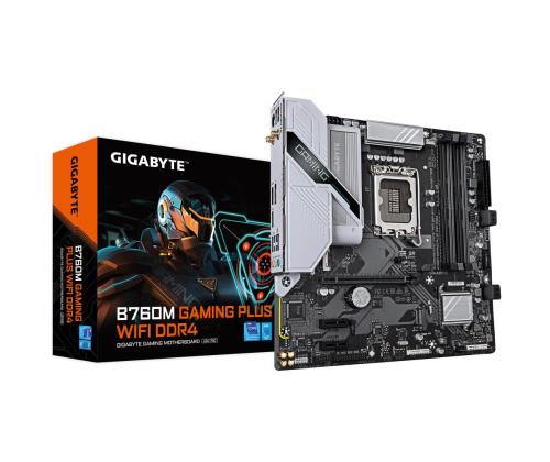 Mainboard GIGABYTE Intel B760 Express LGA1700 Micro-ATX Memory DDR4 Memory slots 4 2xPCI-Express...