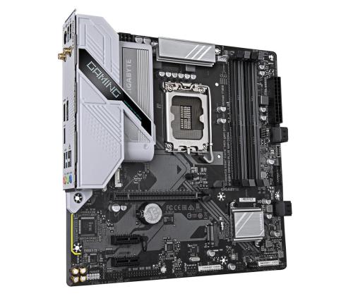 Mainboard GIGABYTE Intel B760 Express LGA1700 Micro-ATX Memory DDR4 Memory slots 4 2xPCI-Express...