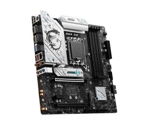 Mainboard MSI Intel B760 Express LGA1700 Micro-ATX Memory DDR5 Memory slots 4 1xPCI-Express 3.0...