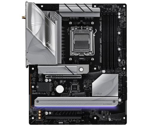 Mainboard ASROCK AMD B850 SAM5 ATX Memory DDR5 Memory slots 4 2xPCI-Express 4.0 16x 1xPCI-Express...