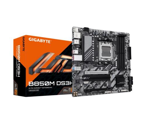 Mainboard GIGABYTE AMD B850 SAM5 Micro-ATX Memory DDR5 Memory slots 4 1xPCI-Express 3.0 4x 1xPCI...