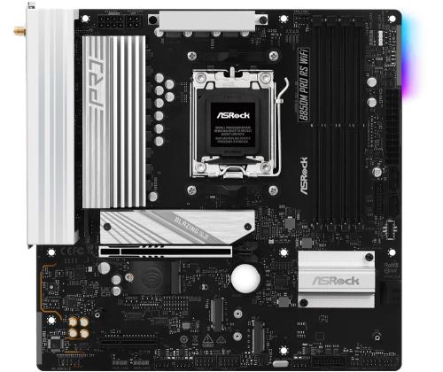 Mainboard ASROCK AMD B850 SAM5 Micro-ATX Memory DDR5 Memory slots 4 1xPCI-Express 4.0 4x	 1xPCI...