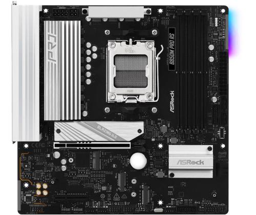 Mainboard ASROCK AMD B850 SAM5 Micro-ATX Memory DDR5 Memory slots 4 1xPCI-Express 4.0 4x	 1xPCI...