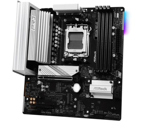Mainboard ASROCK AMD B850 SAM5 Micro-ATX Memory DDR5 Memory slots 4 1xPCI-Express 4.0 4x	 1xPCI...