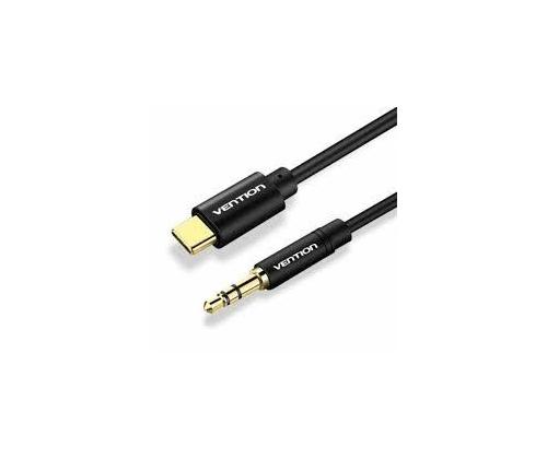 CABLE AUDIO 3.5MM TO USB-C/1.5M BLACK BGABG VENTION