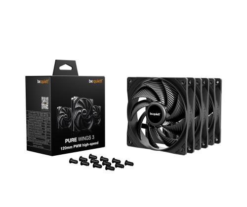 CASE FAN 140MM PURE WINGS 3/PWM 3PACK BL139 BE QUIET