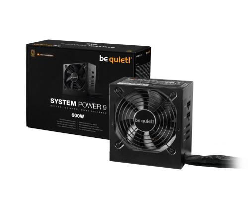Power Supply BE QUIET 600 Watts Efficiency 80 PLUS BRONZE PFC Active MTBF 100000 hours BN302