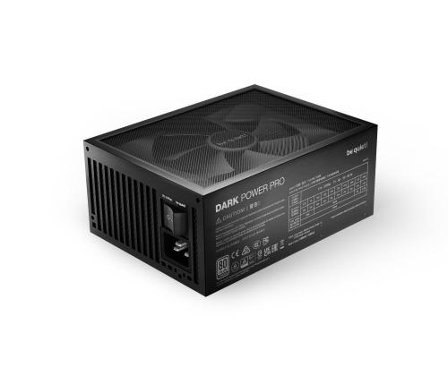 Power Supply BE QUIET 1600 Watts Peak Power 1700 Watts Efficiency 80 PLUS TITANIUM PFC Active...