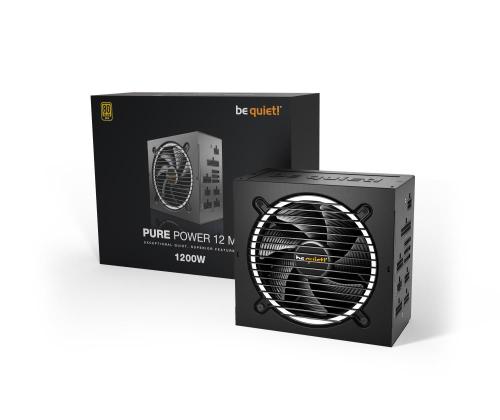 Power Supply BE QUIET 1200 Watts Peak Power 1250 Watts Efficiency 80 PLUS GOLD PFC Active MTBF...