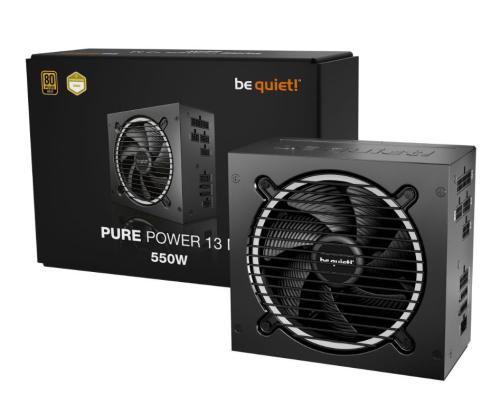 Power Supply BE QUIET Pure Power 13M 550 Watts Peak Power 600 Watts Efficiency 80 PLUS GOLD BP024EU