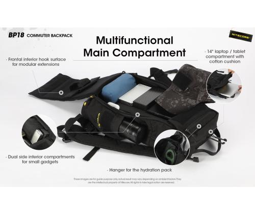 NB BACKPACK/BP18 NITECORE