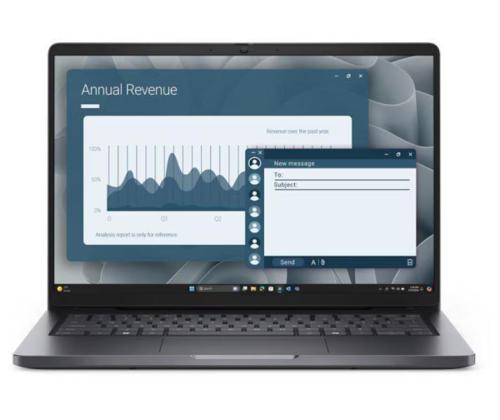 Notebook DELL Pro 14 PC14255 CPU  Ryzen 5 220 3200 MHz 14" 1920x1200 RAM 8GB DDR5 5600 MHz SSD...