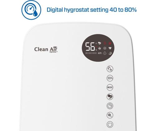 HUMIDIFIER WITH IONIZER/CA-607WSMART CLEAN AIR OPTIMA