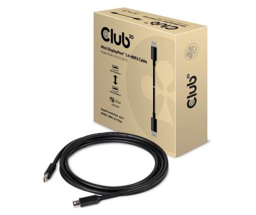 CABLE MINI DP TO MINI DP 2M/M/M CAC-1164 CLUB3D