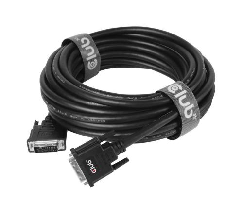CABLE DVI-D TO DVI-D 10M/M/M CAC-1220 CLUB3D