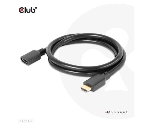 CABLE HDMI TO HDMI 1M/M/F CAC-1322 CLUB3D
