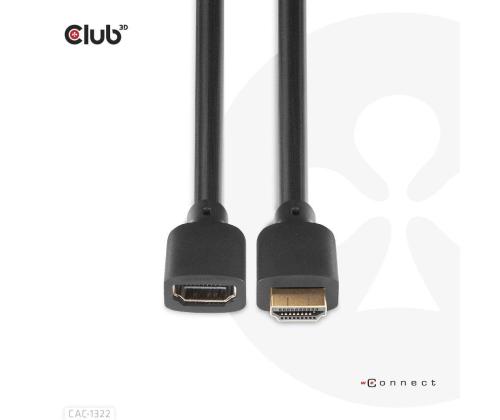 CABLE HDMI TO HDMI 1M/M/F CAC-1322 CLUB3D