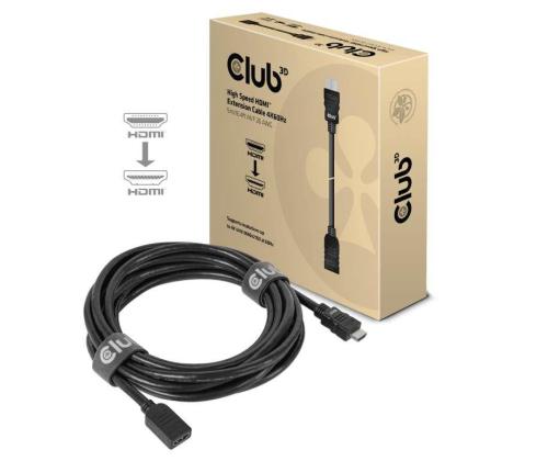 CABLE HDMI TO HDMI 5M/M/F CAC-1325 CLUB3D