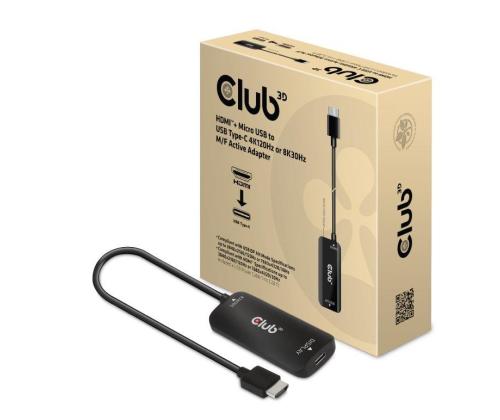 I/O ADAPTER USB-C TO USB/HDMI/M/F CAC-1336 CLUB3D