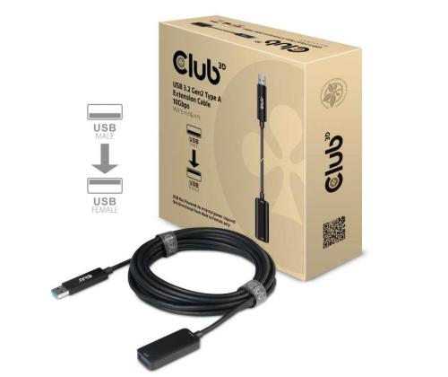 CABLE USB3.2 5M/M/F CAC-1411 CLUB3D