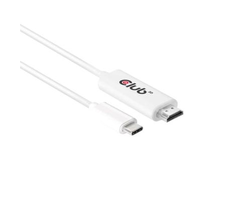 CABLE USB-C TO HDMI 1.8M/M/M CAC-1514 CLUB3D
