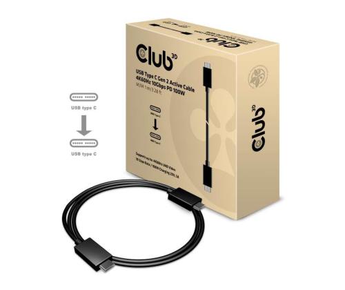 CABLE USB-C TO USB-C 1M/M/M CAC-1522 CLUB3D