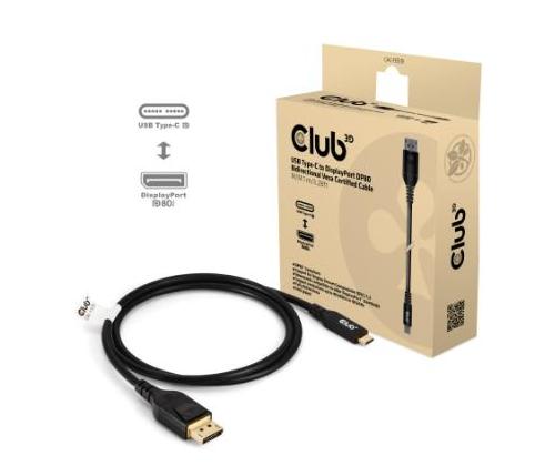 CABLE USB-C TO DP 1M/M/M CAC-1559 CLUB3D