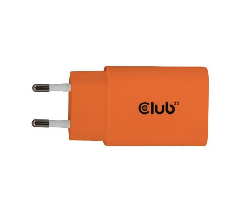 MOBILE CHARGER WALL USB-C/2PK 30W ORANGE CAC-3023 CLUB3D