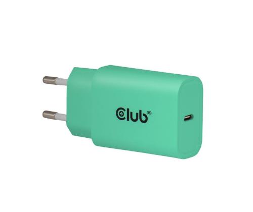 MOBILE CHARGER WALL USB-C/2PK 30W GREEN CAC-3024 CLUB3D