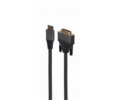 CABLE HDMI-DVI 1.8M/CC-HDMI-DVI-4K-6 GEMBIRD