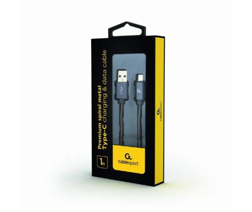 CABLE USB-C TO USB2 1M PREMIUM/CC-USB2S-AMCM-1M-BG GEMBIRD