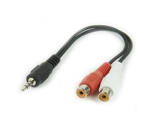 CABLE AUDIO 3.5MM TO 2RCA/SOCKET CCA-406 GEMBIRD