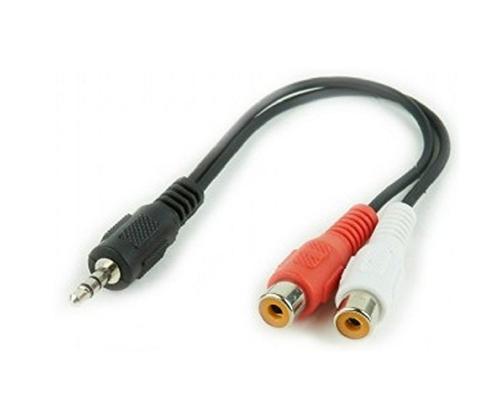 CABLE AUDIO 3.5MM TO 2RCA/SOCKET CCA-406 GEMBIRD