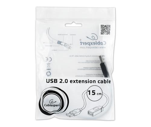 CABLE USB2 EXTENSION AM-AF/CCP-USB2-AMAF-0.15M GEMBIRD