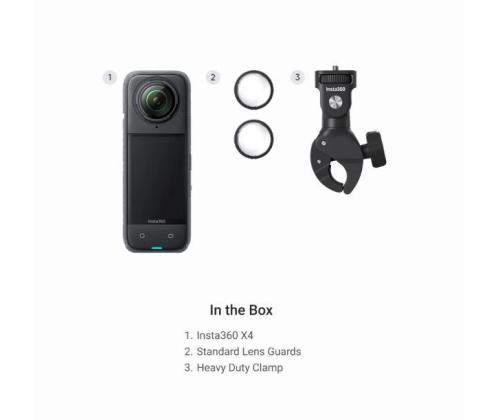 ACTION CAMERA X4 MOTO BUNDLE/CINSABMA/MOTO INSTA360