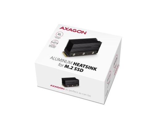 SSD ACC COOLER M.2 2280/36MM CLR-M2XL AXAGON