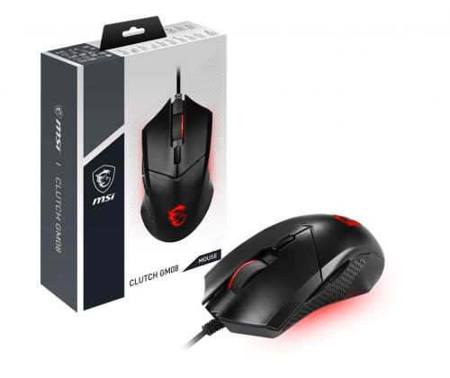 MOUSE USB OPTICAL GAMING/CLUTCH GM08 MSI