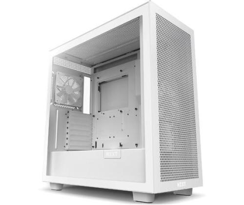 Case NZXT H7 Flow MidiTower ATX EATX MicroATX MiniITX Colour White CM-H72FW-01