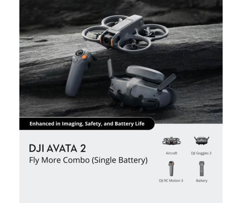 Drone DJI DJI Avata 2 Fly More Combo (Single Battery) Consumer CP.FP.00000150.08