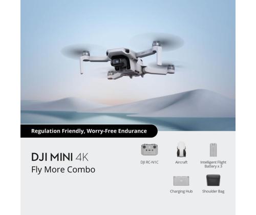 Drone DJI DJI Mini 4K Fly More Combo Consumer CP.MA.00000797.01
