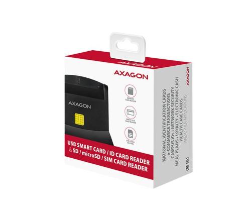 CARD READER STAND SMARTCARD/USB2.0 CRE-SM2 AXAGON