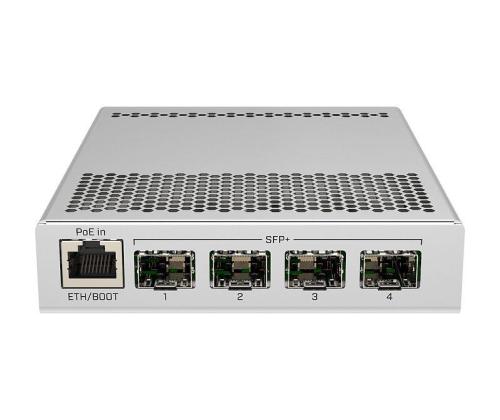Switch MIKROTIK 1x10Base-T / 100Base-TX / 1000Base-T 4xSFP+ PoE ports 1 CRS305-1G-4S+IN