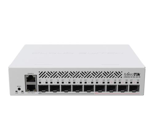 Switch MIKROTIK CRS310-1G-5S-4S+IN Type L3 5 4 2 PoE ports 1 CRS310-1G-5S-4S+IN