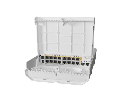 NET ROUTER/SWITCH 18PORT/CRS318-16P-2S+OUT MIKROTIK