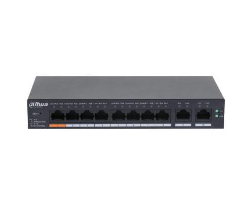 Switch DAHUA Type L2 Desktop/pedestal PoE ports 8 CS4010-8ET-60