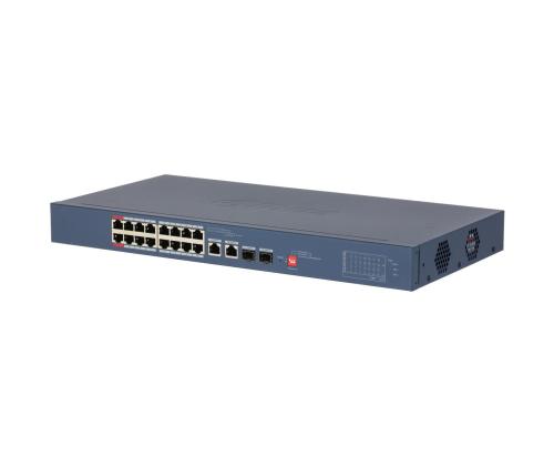 Switch DAHUA DH-CS4218-16ET-190 Type L2 PoE ports 16 190 Watts CS4218-16ET-190